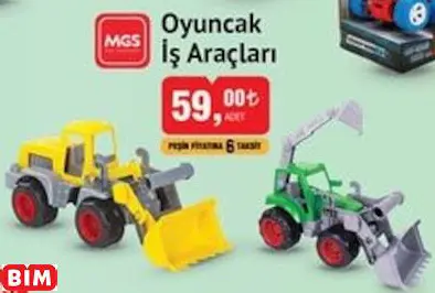 MGS OYUNCAK  İŞ ARAÇLARI